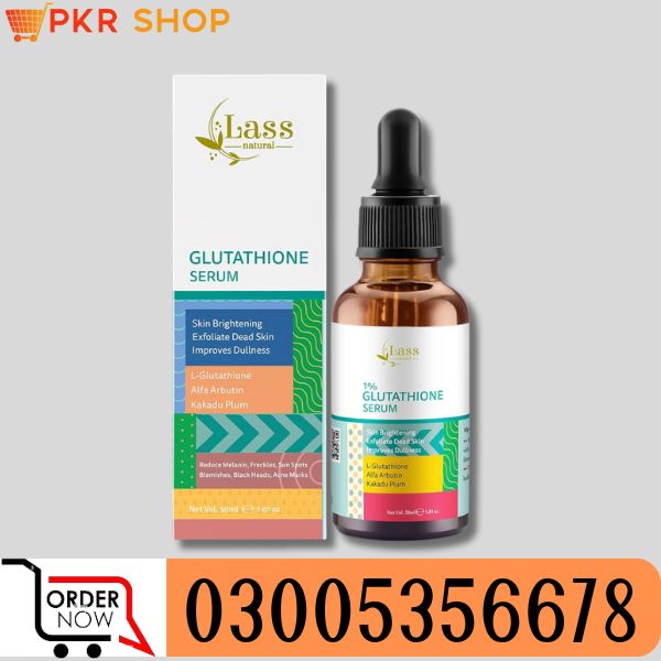 Lass Natural Glutathione Skin Whitening Serum