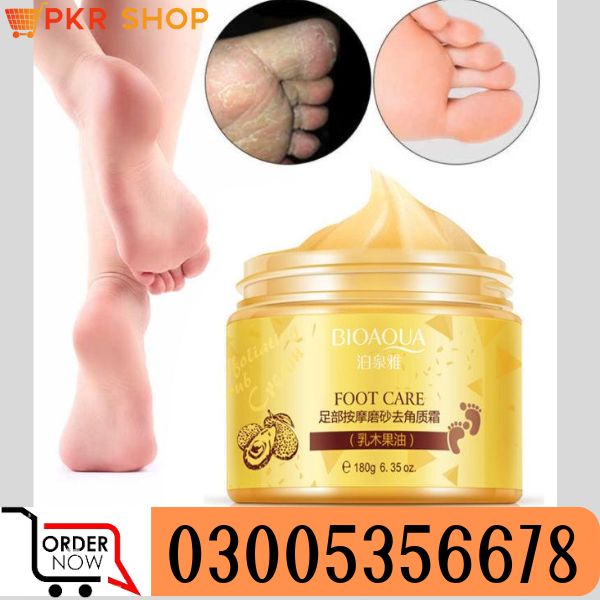 BIOAQUA Shea Butter Foot Care Cream Massage Scrub