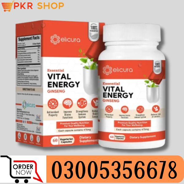 Elicura Vital Energy Capsule