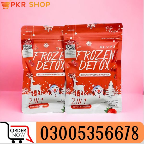 Frozen Detox Capsules 2 In 1 Detox And Fiberry