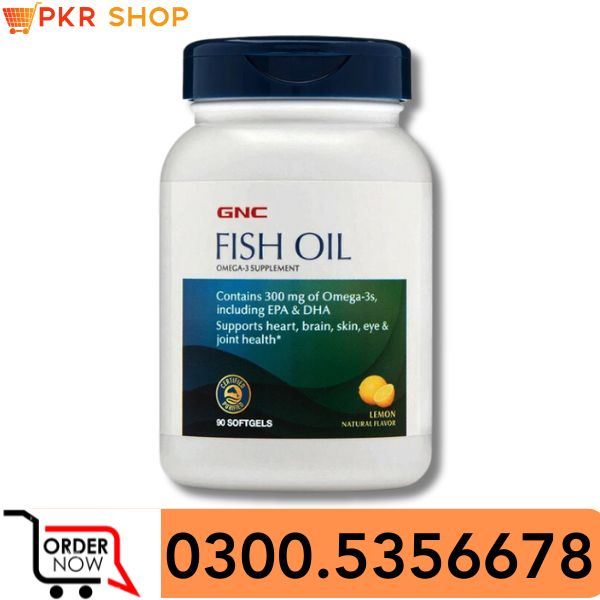 GNC Fish Oil, 90 Ct