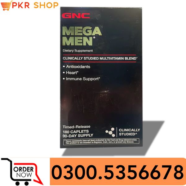 GNC Mega Men Timed Release, 180 Ct