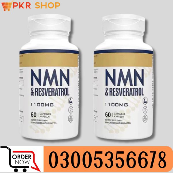 NMN & Resveratrol 60 Capsules 1100mg