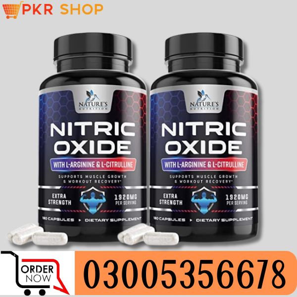 Nitric Oxide Supplement L Arginine 3X Strength