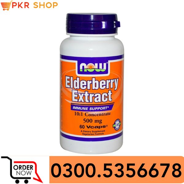 Now Foods Elderberry 500 Milligrams